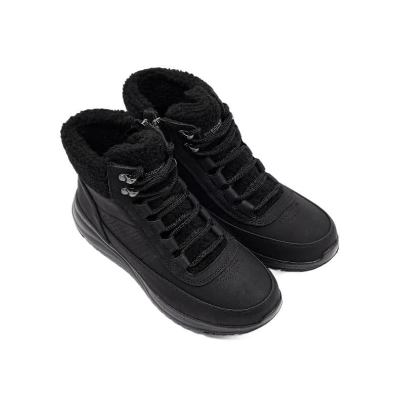 Dámske členkové zimné topánky SKECHERS Stellar Alpine Adventure WP W black black 6