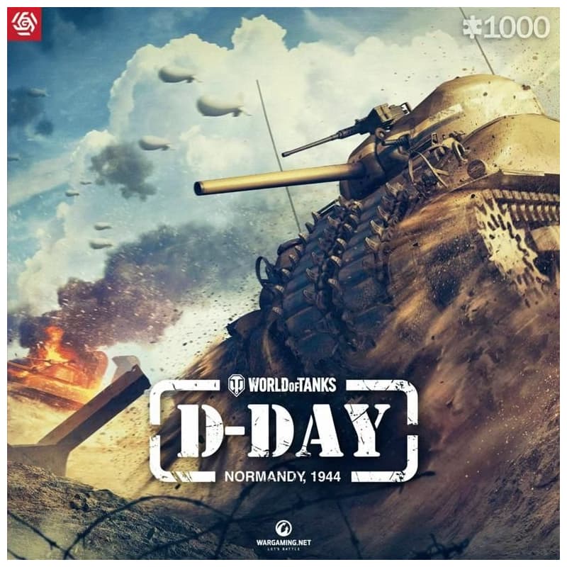 GLO GAMING PUZZLE: WORLD OF TANKS D-DAY