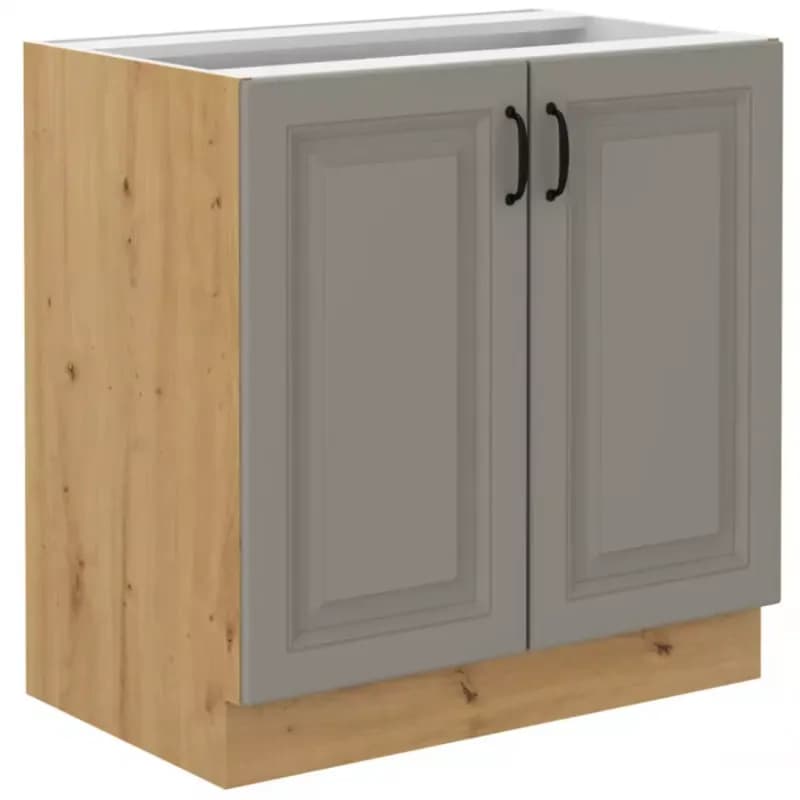 Kuchynská skrinka Stilo claygrey/artisan 80d 2f bb 1