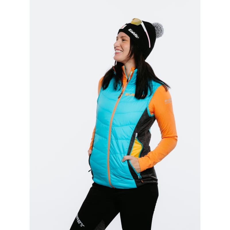 Dámska vesta na skialp EVERETT SkiToura PRIMALOFT vest W blue 4