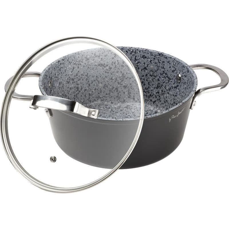 LT1254 KASTROL S POKL.24CM GRANIT LAMART 4