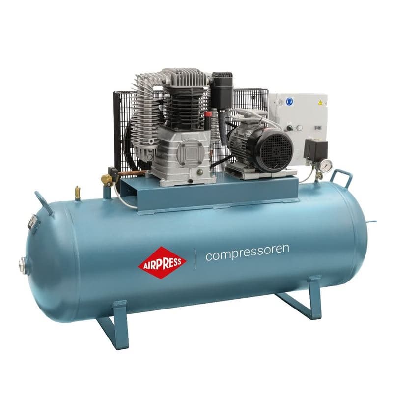 Kompresor dvojpiestový K 300-700S 14 bar 5.5 HP/4 kW 400V 450 l/min 300 l - pripojenie hviezda-trojuholník 1