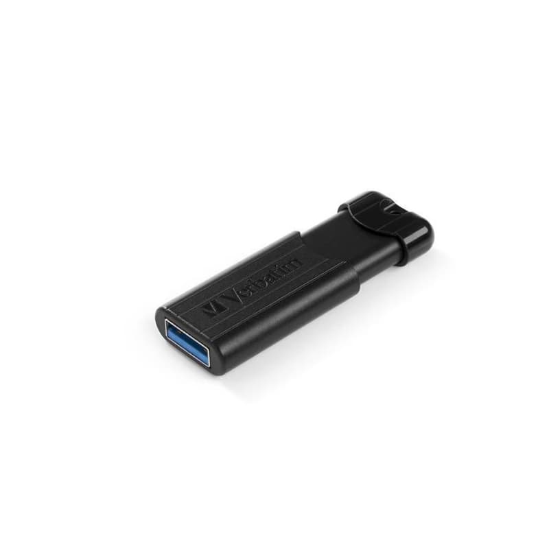 VERBATIM Flash Disk PinStripe USB 3.0, 32GB - čierna 2