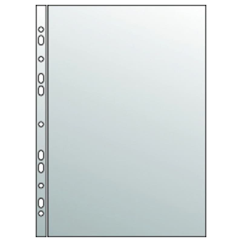 Obal A4 "U" eurozáves PP 40mic číry 100ks 1