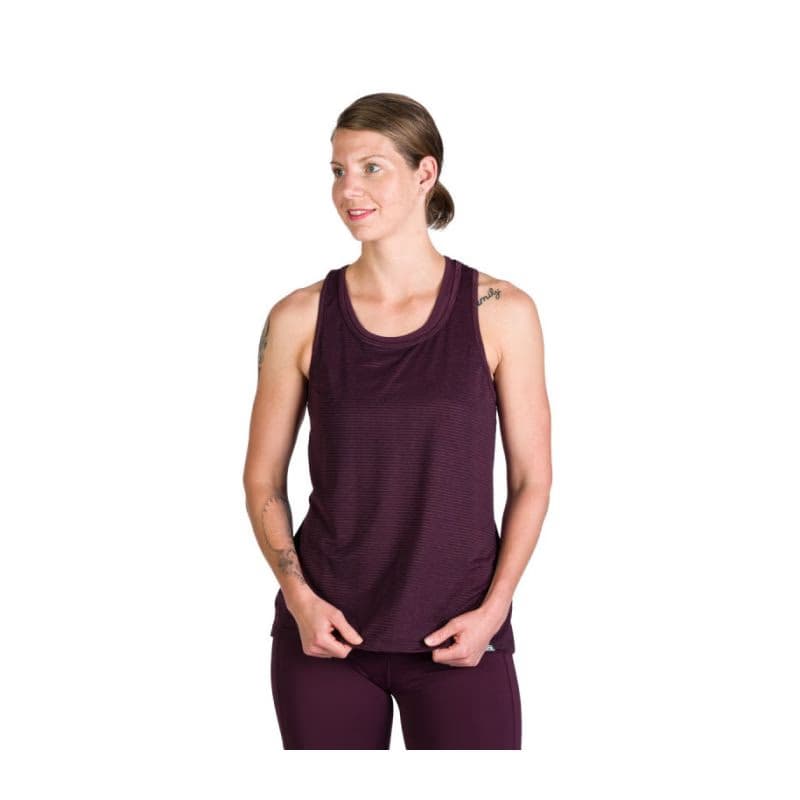 Dámske tréningové tielko NORTHFINDER SHERYL-481-plum 2