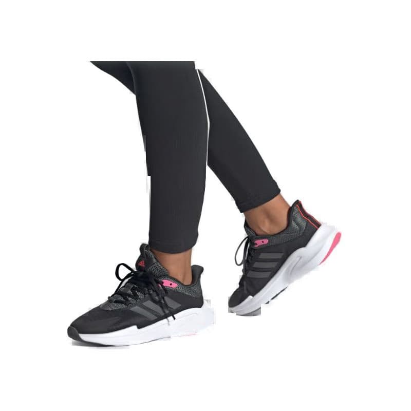 Dámska bežecká obuv ADIDAS Alphaedge + core black grey six pink fusion 5
