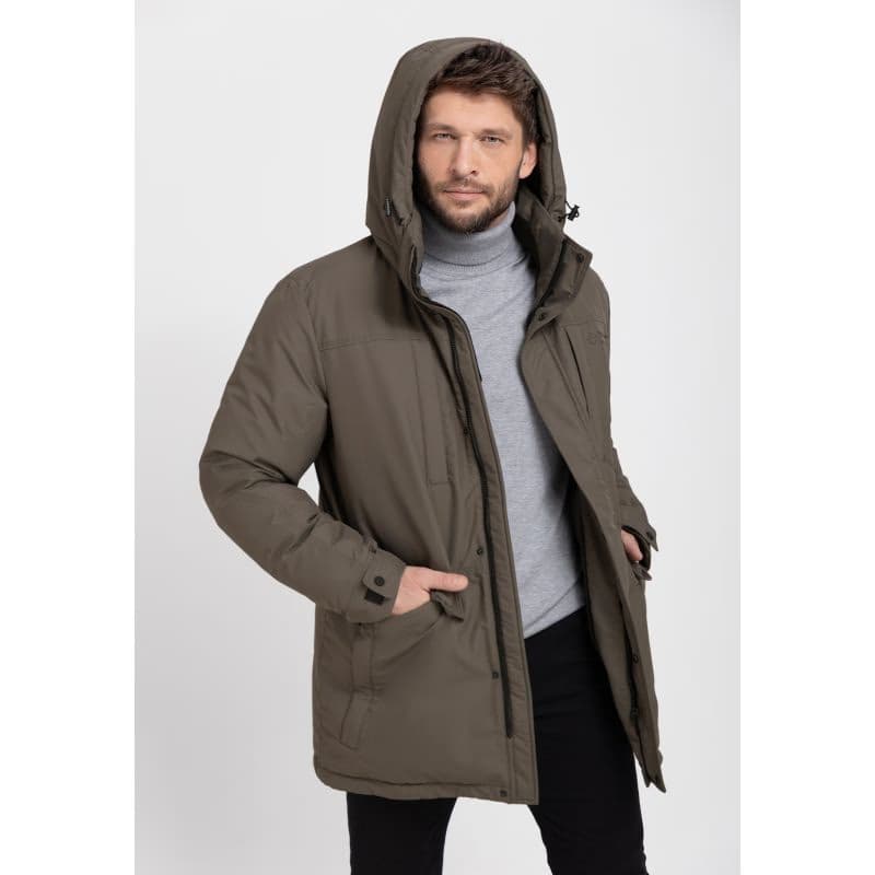 Pánska bunda VOLCANO J-HEROS-500-BROWN 2