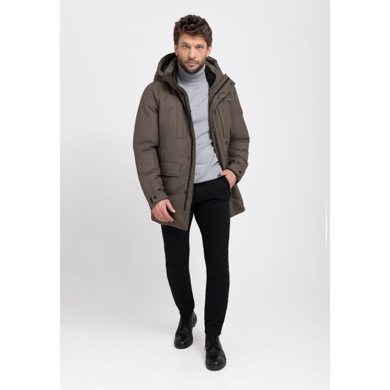 Pánska bunda VOLCANO J-HEROS-500-BROWN 5