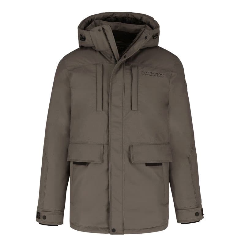 Pánska bunda VOLCANO J-HEROS-500-BROWN 6
