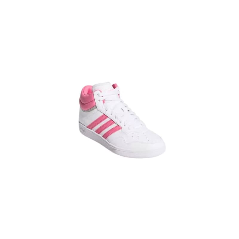 Dievčenská rekreačná obuv ADIDAS Hoops 4.0 Mid Jr cloud white pink fuchsia grey two 1