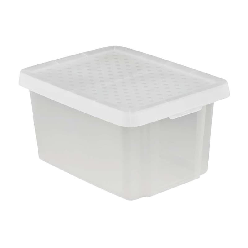 CURVER Úložný box ESSENTIALS 16L s vekom | transparentná