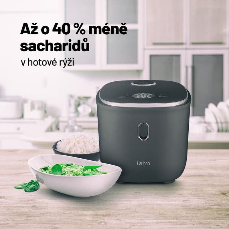 Lauben Low Sugar Rice Cooker 3000AT - ryžovar 3