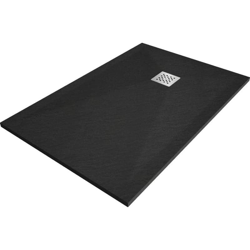 MEXEN - Stone+ sprchová vanička obdĺžniková 130x90, čierna 44709013
