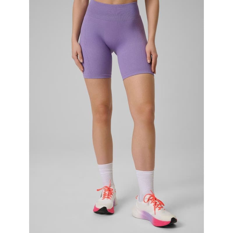 Dámske tréningové kraťasy 4F SHORT TIGHTS FNK F087-51S-VIOLET 2