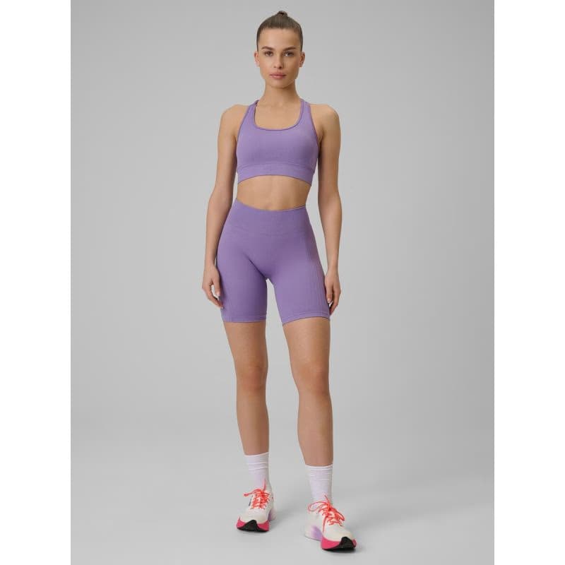 Dámske tréningové kraťasy 4F SHORT TIGHTS FNK F087-51S-VIOLET 3