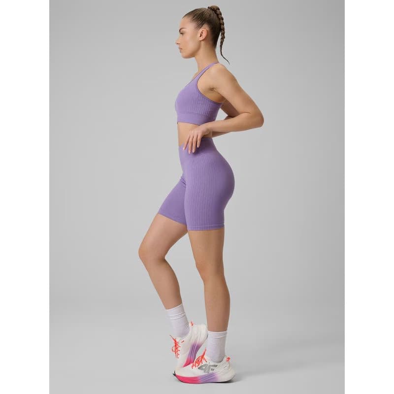 Dámske tréningové kraťasy 4F SHORT TIGHTS FNK F087-51S-VIOLET 5