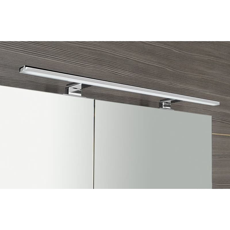 SAPHO - MIRRÓ galérka s LED osvetlením, 90x70x16cm, biela MC090-0030 2