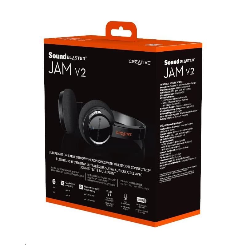 Creative slúchadlá SoundBlaster Jam V2 6