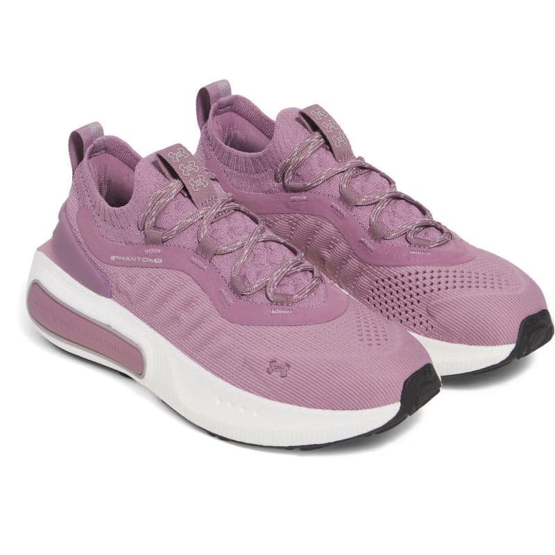 Dámska rekreačná obuv UNDER ARMOUR UA W Phantom 4 purple prime white quartz metallic silver 2