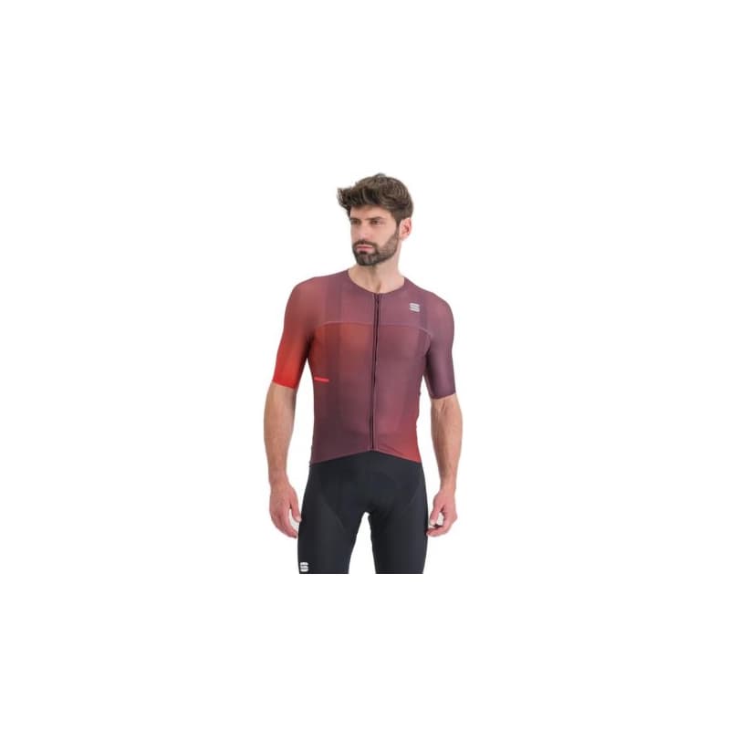 Pánsky cyklistický dres s krátkym rukávom SPORTFUL Light pro jersey, shaded huckleberry
