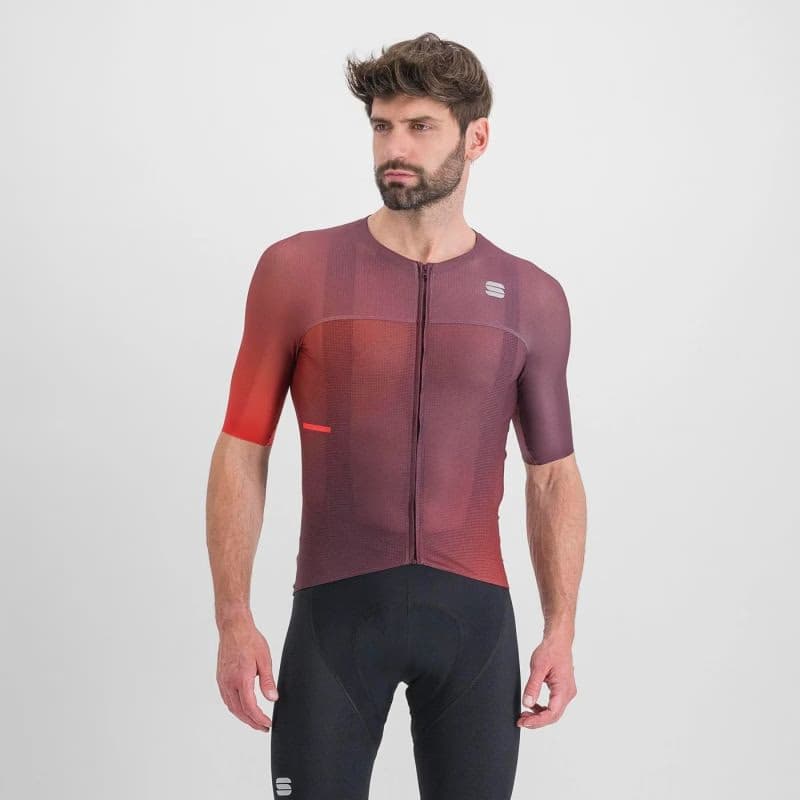 Pánsky cyklistický dres s krátkym rukávom SPORTFUL Light pro jersey, shaded huckleberry 2