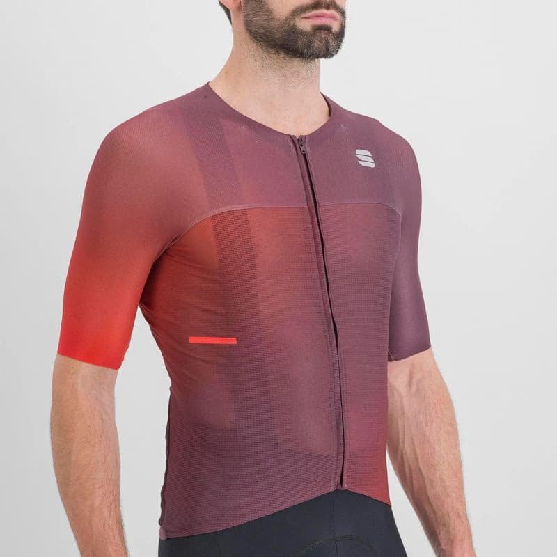 Pánsky cyklistický dres s krátkym rukávom SPORTFUL Light pro jersey, shaded huckleberry 4