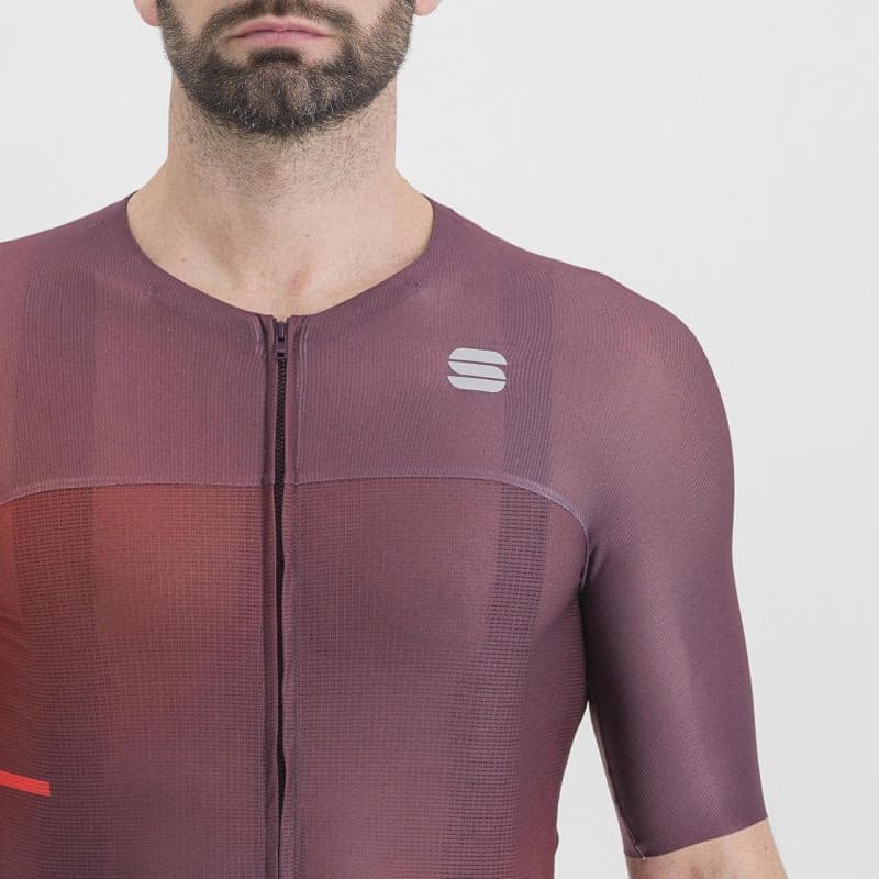 Pánsky cyklistický dres s krátkym rukávom SPORTFUL Light pro jersey, shaded huckleberry 5