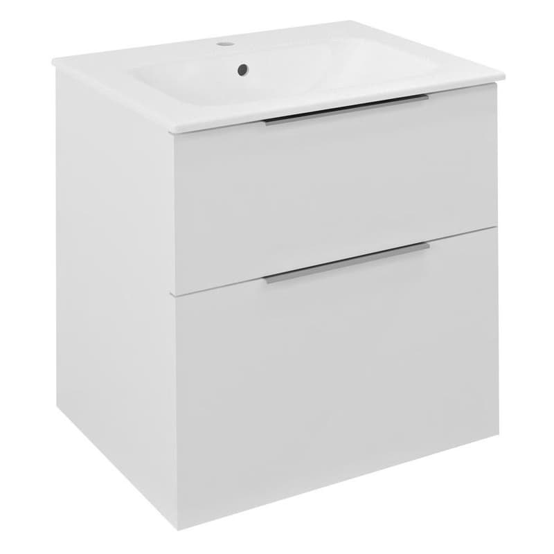 SAPHO - CIRASA umývadlová skrinka 59,2x64x46cm, biela lesk CR601-3030