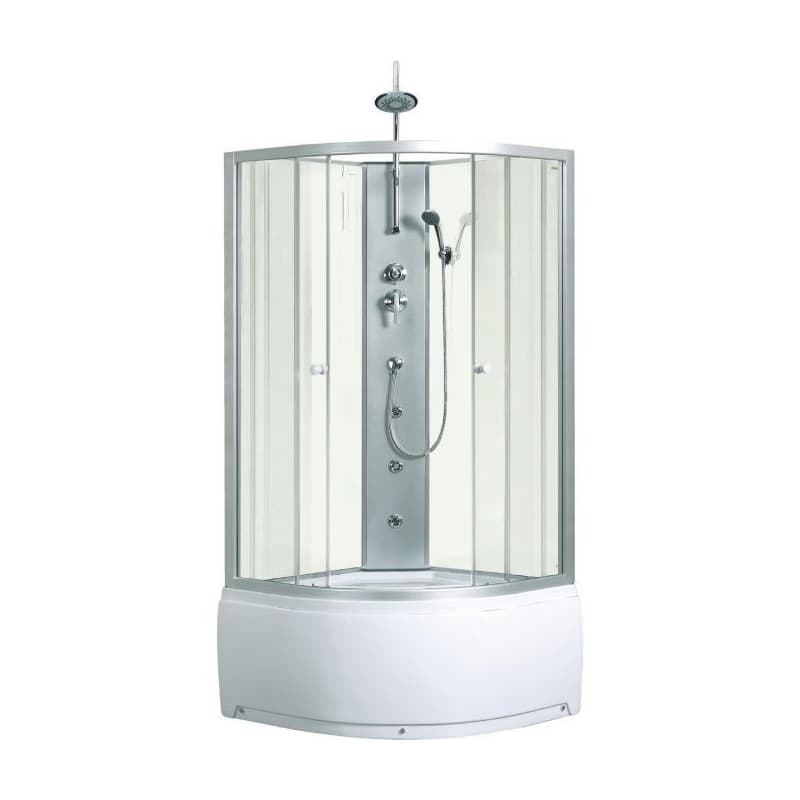 KERRA - Kabína s hydromasážou Karolina 90 WH (biela) 5907548112576