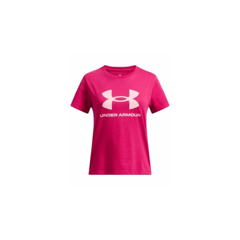 Dievčenské tričko s krátkym rukávom UNDER ARMOUR UA BIG LOGO SS-PPL 1