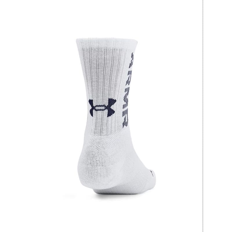 Ponožky UNDER ARMOUR 3 PACK-UA 3-Maker Mid-Crew-WHT 4