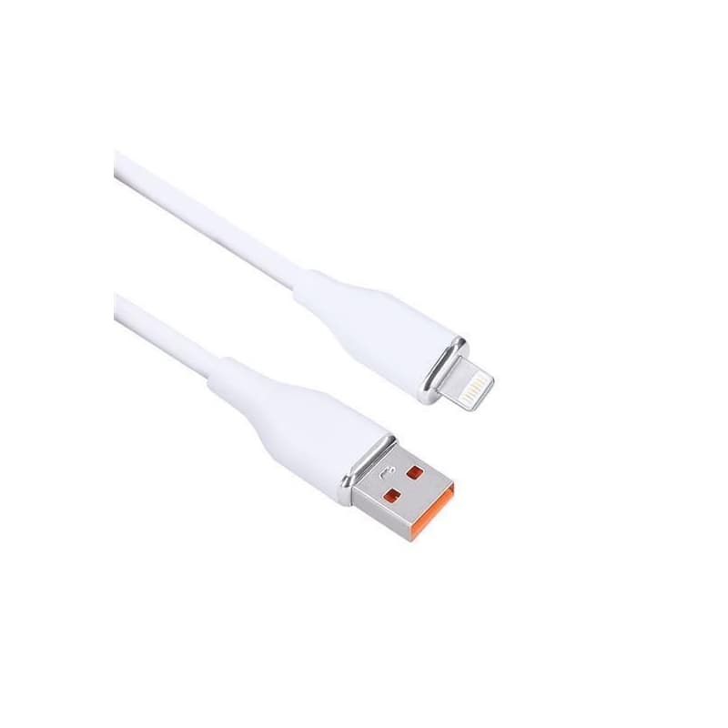 Solight lightning kábel, USB 2.0 A konektor - Lightning konektor, silikón, 1m