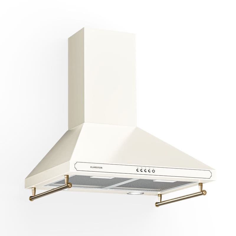 Klarstein Victoria, digestor, 60 cm, nástenný, 630 m³/h, LED, retro dizajn, čierny 1