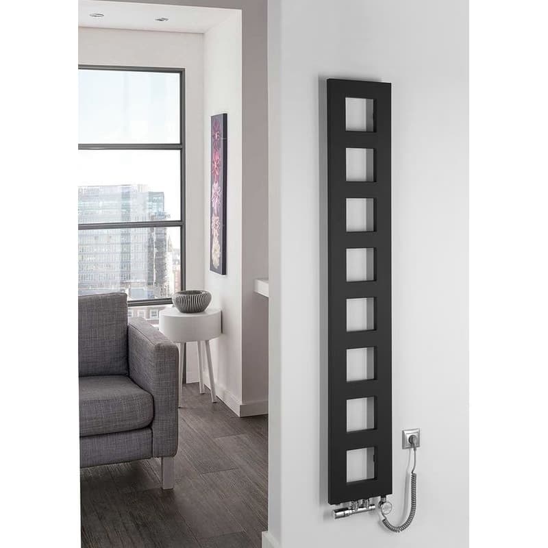 SAPHO - BLOCK vykurovacie teleso 280x1750 čierna matná IR182 3
