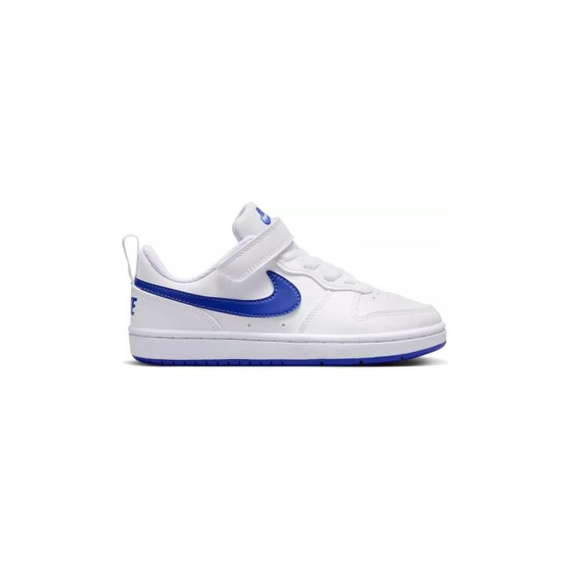 Chlapčenská rekreačná obuv NIKE Court Borough white hyper royal 1