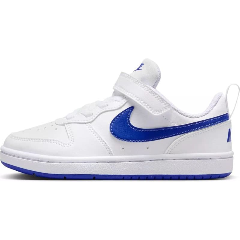Chlapčenská rekreačná obuv NIKE Court Borough white hyper royal 2