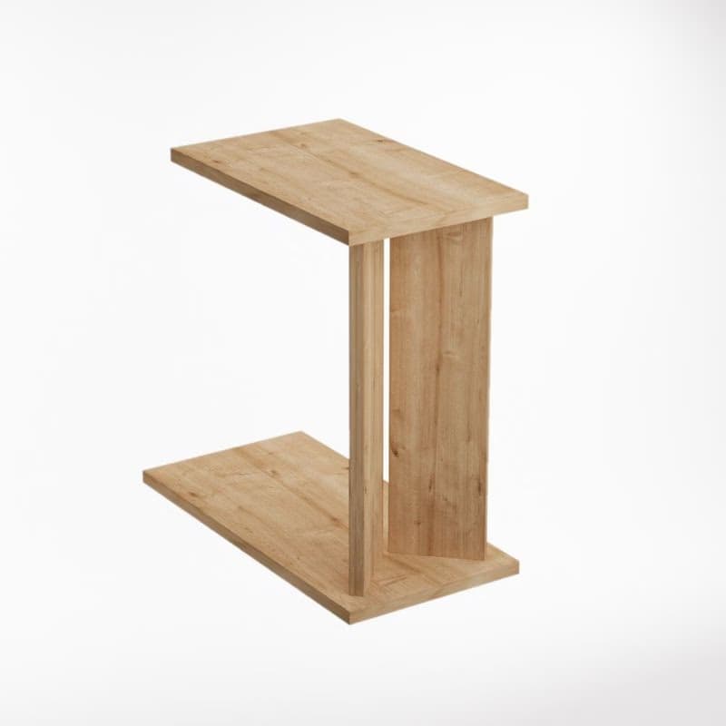 Príručný stolík / Odkladací stolík Lun - Sapphire Oak 2