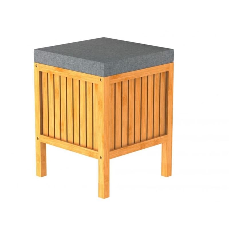 Schütte Bambusový koš na prádlo s podsedákem ( BMBA02-WKBH ) 1