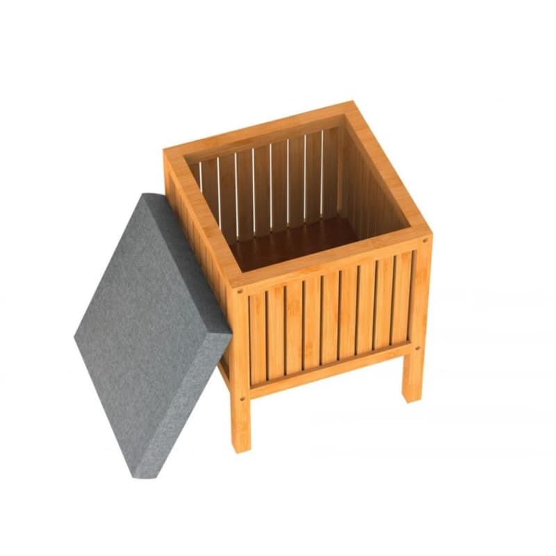 Schütte Bambusový koš na prádlo s podsedákem ( BMBA02-WKBH ) 3
