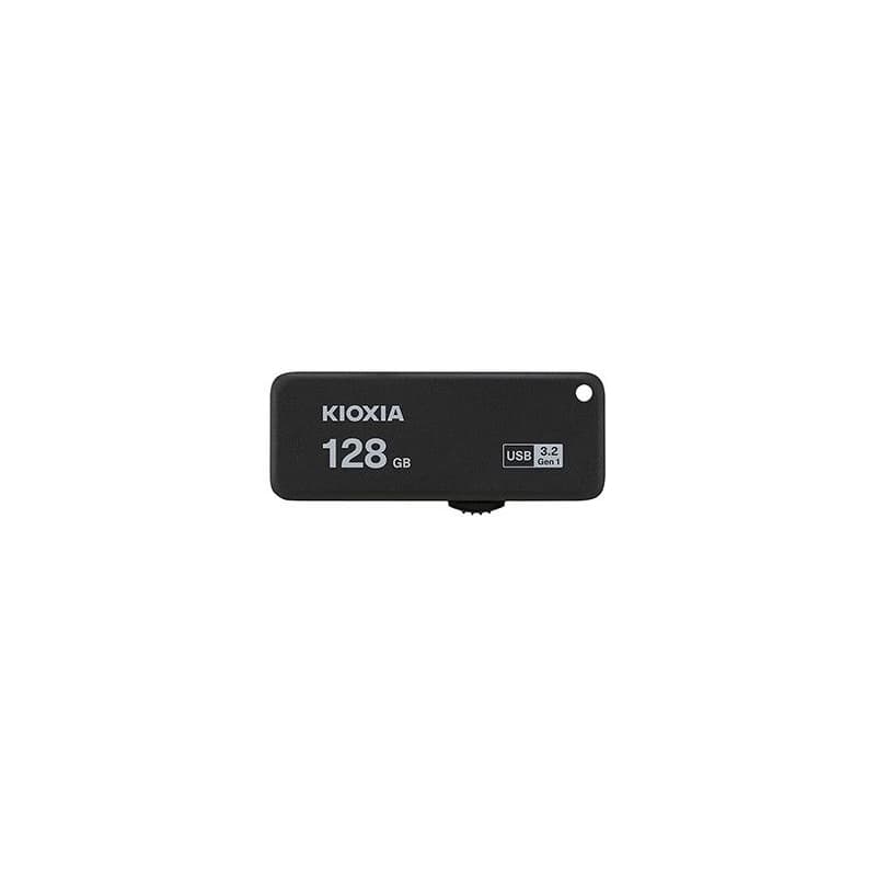 Kioxia USB flash disk, USB 3.0, 128GB, Yamabiko U365, Yamabiko U365, čierny, LU365K128GG4