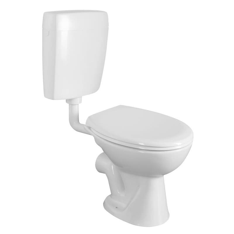 SAPHO - WC kombi, dvojtlačítko 4,5/6l, zadný odpad, biela TP3306 1