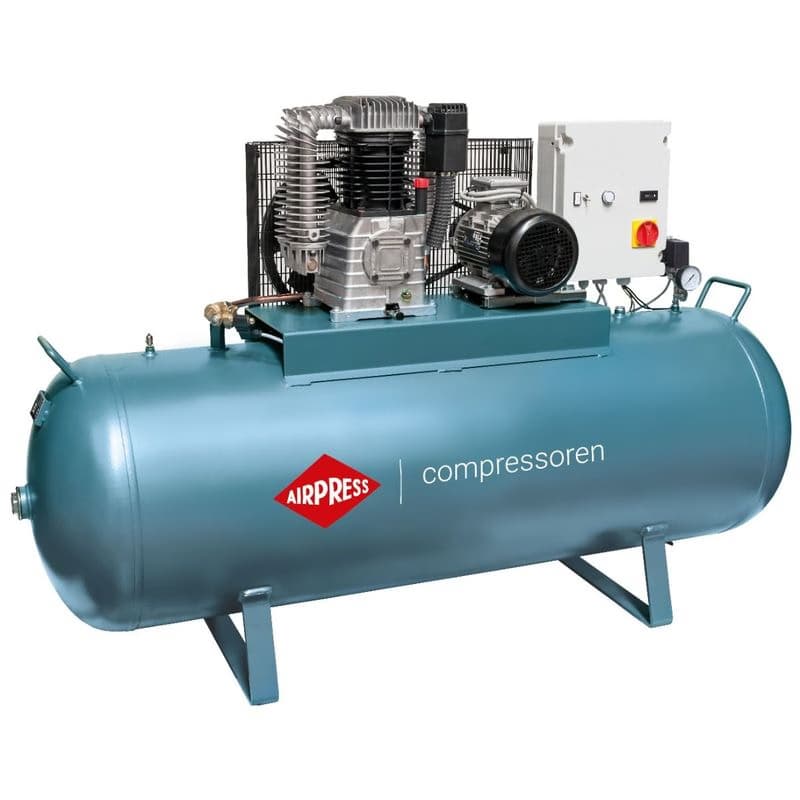 Kompresor dvojpiestový K 500-700S 14 bar 5.5 HP/4 kW 400V 450 l/min 500 l - pripojenie hviezda-trojuholník