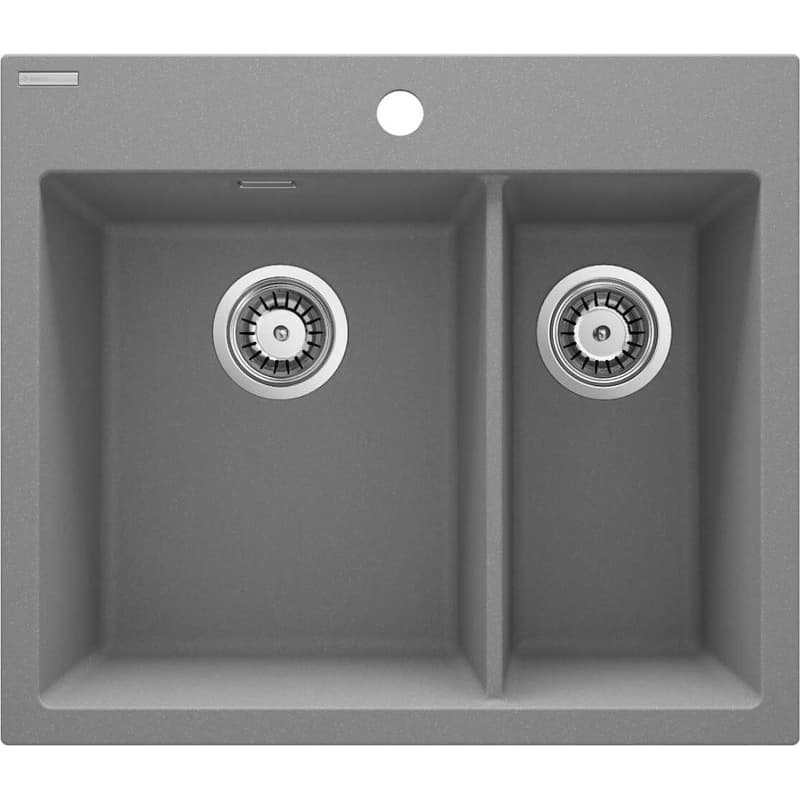 DEANTE DEANTE - Eridan šedá metalic - Granitový drez, 1.5 - bowl ZQE_S503 1