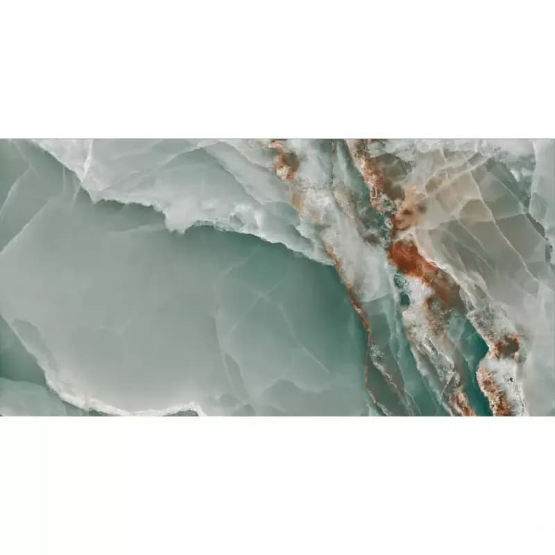 Gresová dlažba Onyx Turquoise Pulido/Leštený 60/120 Rect.