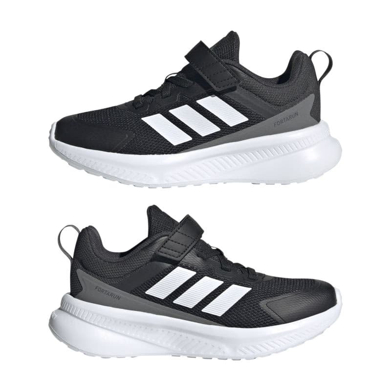 Detská športová obuv (tréningová) ADIDAS FortaRun 4.0 K core black cloud white carbon 3
