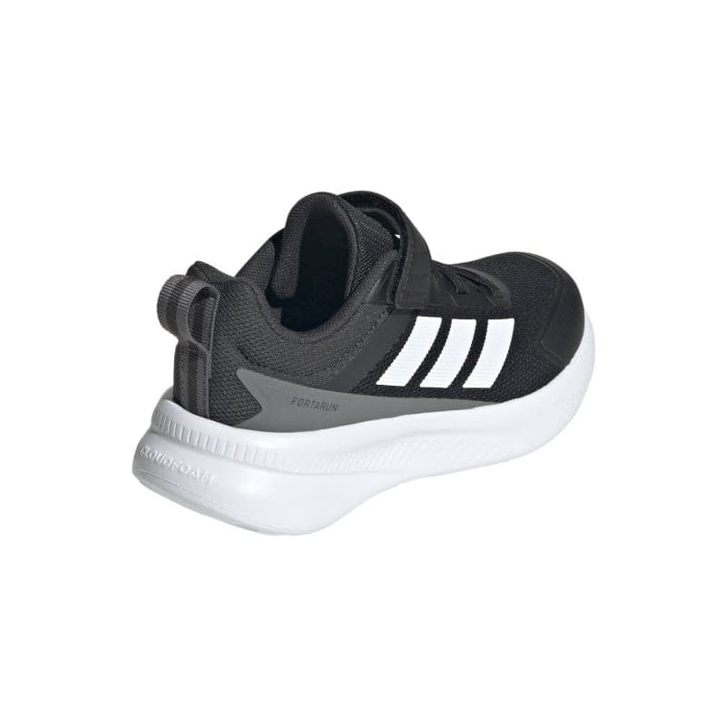 Detská športová obuv (tréningová) ADIDAS FortaRun 4.0 K core black cloud white carbon 5