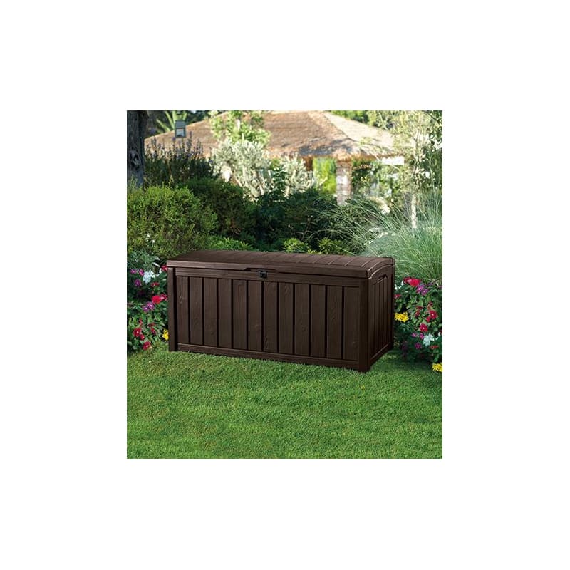 KETER Záhradný GUTTERWOOD box 390L | hnedá 4