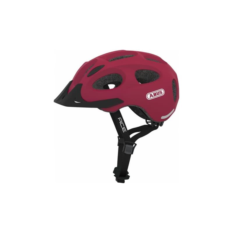 Cyklistická prilba ABUS Youn-I ACE cherry red 1