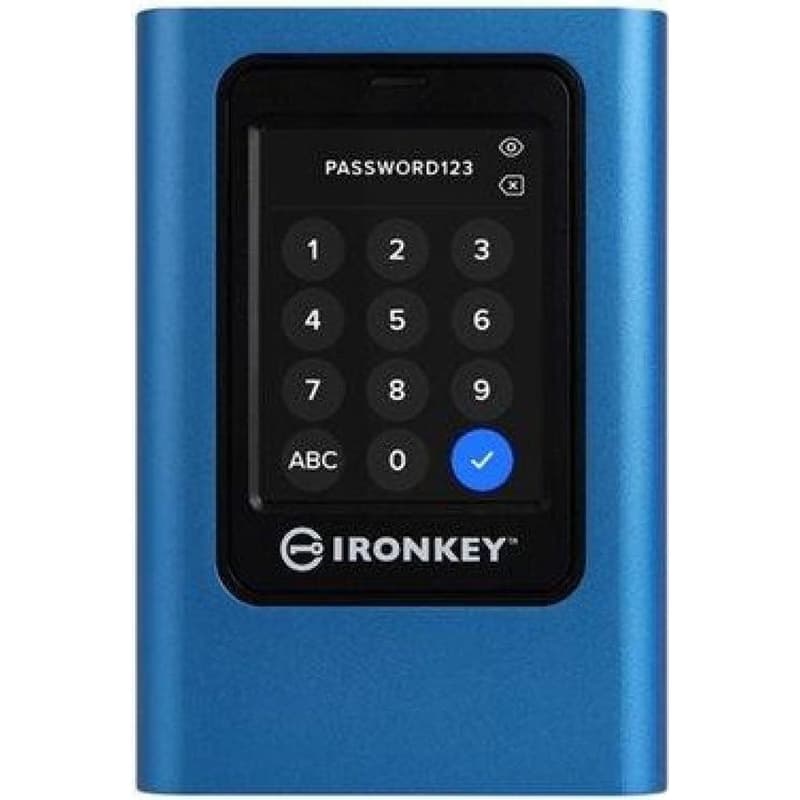 Kingston SSD externý 1TB (960GB) IronKey Vault Privacy 80, XTS-AES, 256-bit Šifrovanie 6