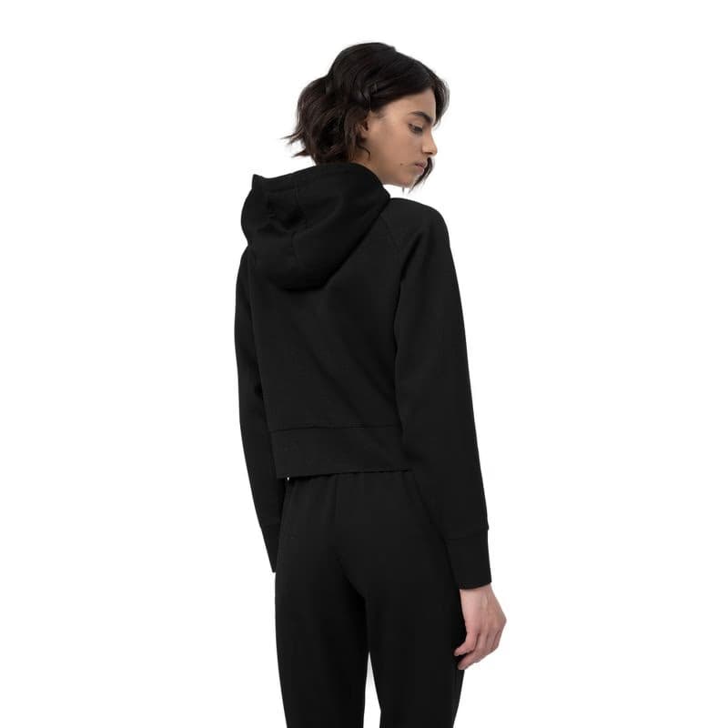 Dámska mikina so zipsom 4F SWEATSHIRT F536-20S-DEEP BLACK 2